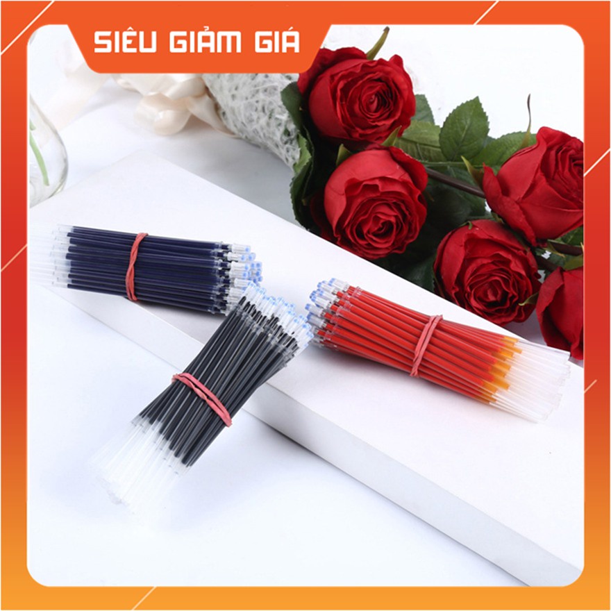 Ngòi bút Bi 10 cây / 5k Ruột Bút , Ngòi Bút Nước Thay Thế Tiện Dụng Đầu 0.5mm.(2 Đầu Đạn/ Đầu Kim)
