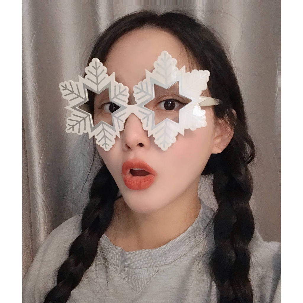 Mắt Kính Phong Cách Giáng Sinh Vui Nhộn