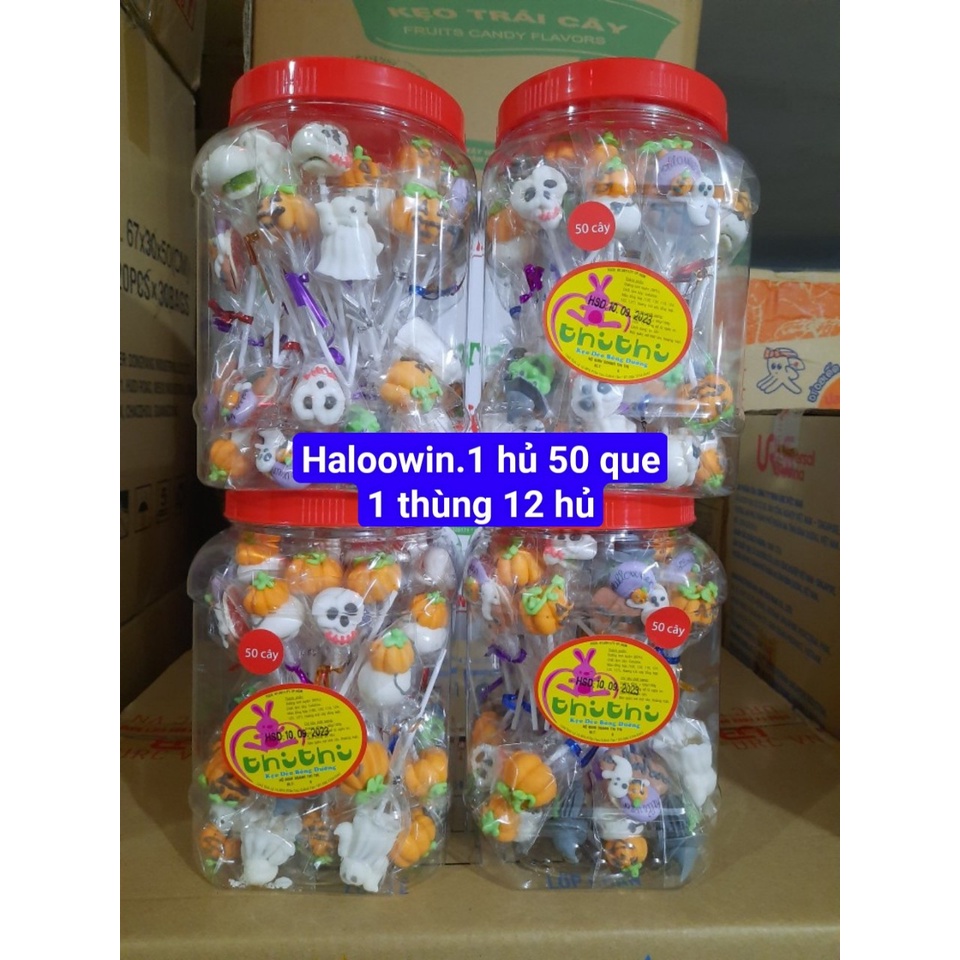 Kẹo Halloween mẫu cực độc đáo sẽ là sản phẩm không thể thiếu trong đêm Halloween cho các bé.