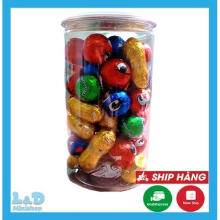 Kẹo socola bọc giấy bạc nhiều hình 500gr