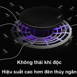 Đèn Bắt Muỗi Hình Trụ Cao Cấp Cắm Cổng USB- Tiêu Diệt Các Loại Côn Trùng Nhanh Chóng, Hiệu Quả