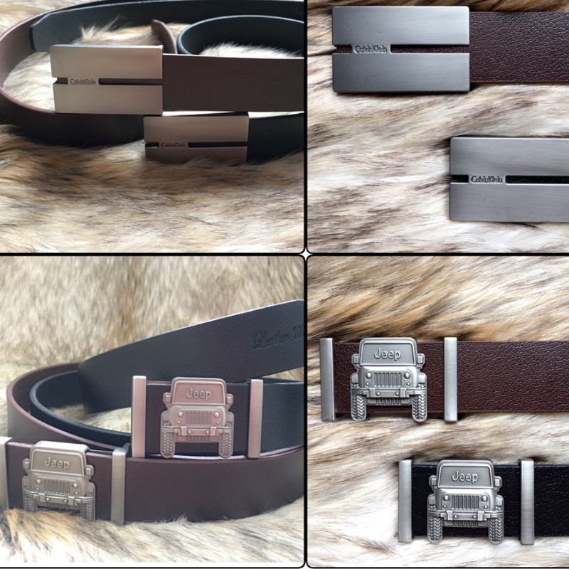 Thắt lưng da bò Nam khóa cài Cavil,Jeep cực bụi