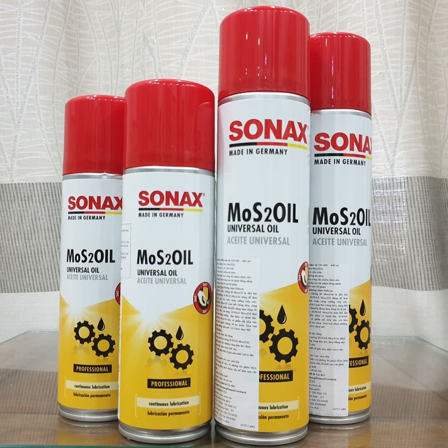 Dầu bảo quản chống rỉ sét ăn mòn SONAX MOS2OIL 339200