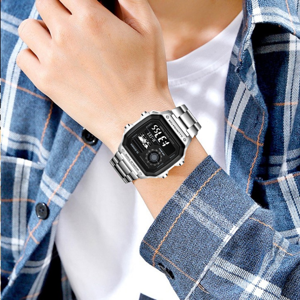 Đồng Hồ Nam D-ZINER DZ8058 Chất Liệu Thép Không Gỉ Chống Nước 30M - LINDO | BigBuy360 - bigbuy360.vn