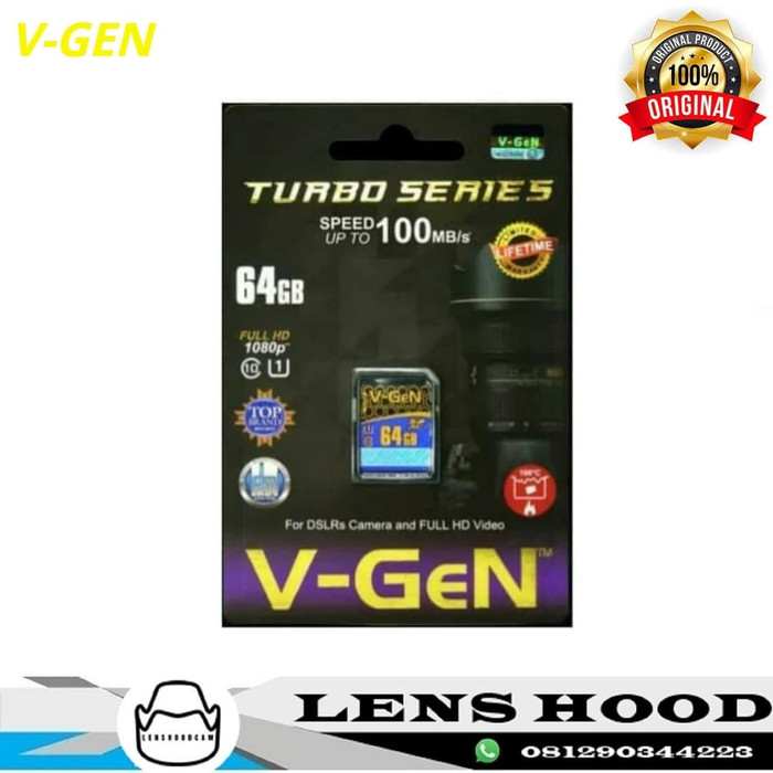 Bộ Nhớ Sdhc V Gen 64gb Turbo Series / V-Gen