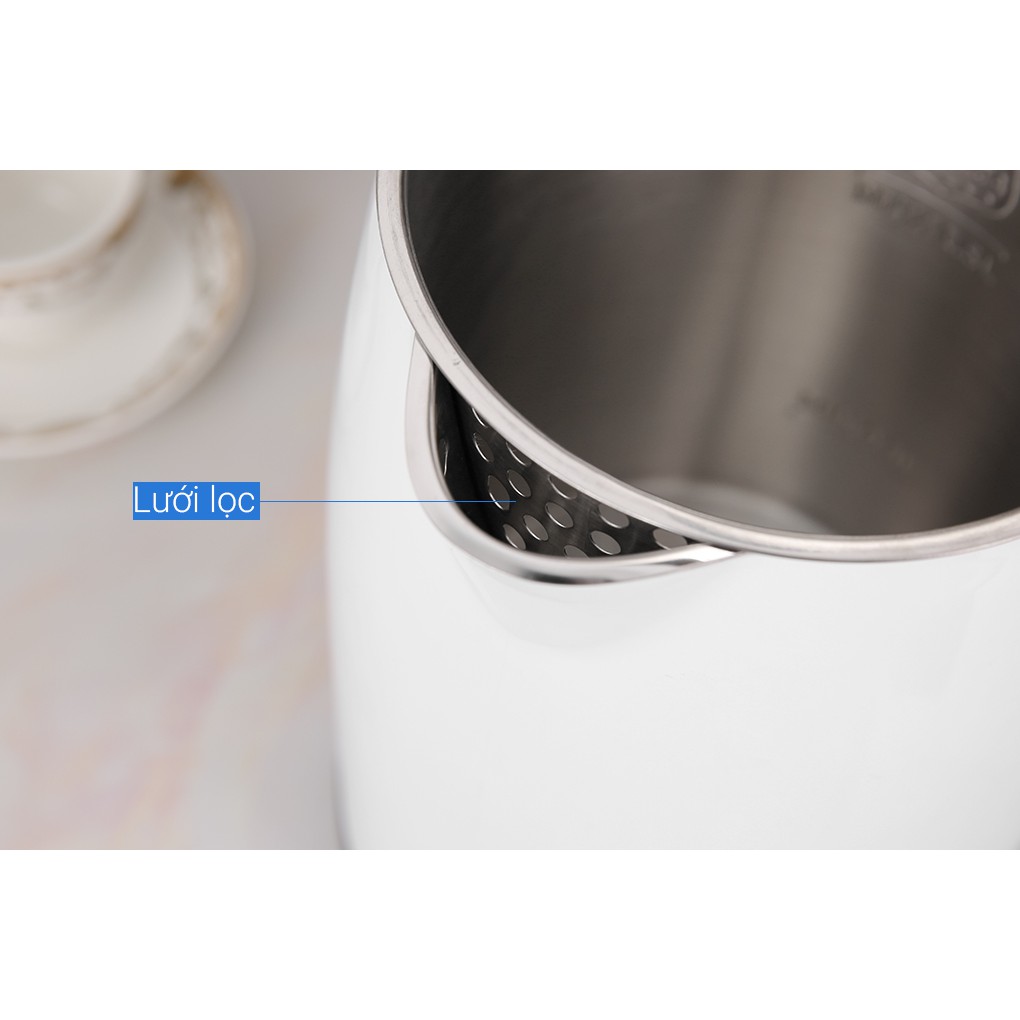 Bình siêu tốc Midea 1.5 lít MK-15D