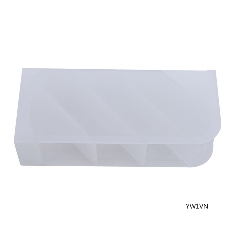 Hộp Đựng Bút Để Bàn Dạng Nhám Chia Ngăn Tiện Lợi