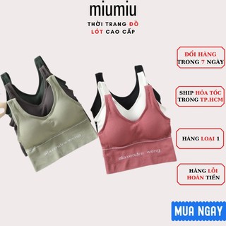 Áo Bra Tập Gym 💓💓 FREESHIP 💓💓 Áo Crotop Alaxendre Weng YK108