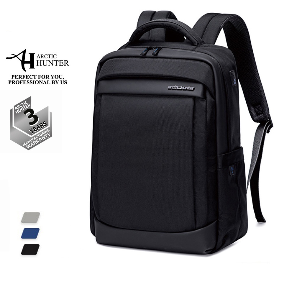 Balo du lịch nam Arctic Hunter chống nước,cổng sạc USB tiện dụng B00478