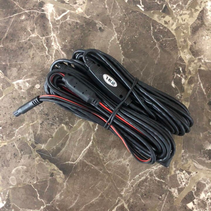 Dây tín hiệu kết nối camera hành trình và camera lùi, jack 2.5mm, 5 chân, dài 15m (Màu đen) | BigBuy360 - bigbuy360.vn