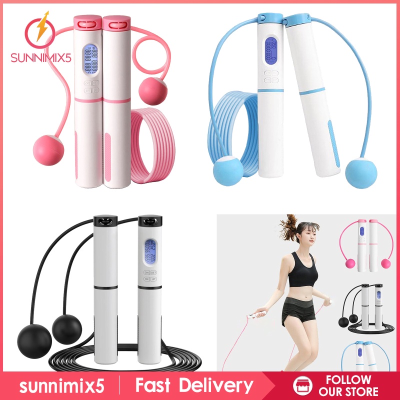 Dây Nhảy Kỹ Thuật Số Có Thể Điều Chỉnh Đếm Calories Thông Minh