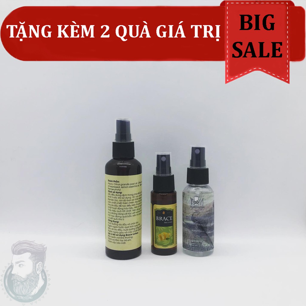 ✅[TẶNG 2 QUÀ] Chai xịt dưỡng tóc Brace Hair Lotion full size 100ml + Tặng Pre Styling The Rythm & Brace Hair Lotion | BigBuy360 - bigbuy360.vn