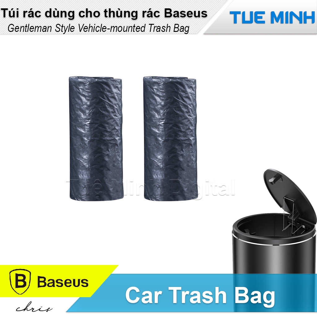 Túi rác dùng cho thùng rác mini trên xe hơi Gentleman Style Vehicle-mounted Trash Bag