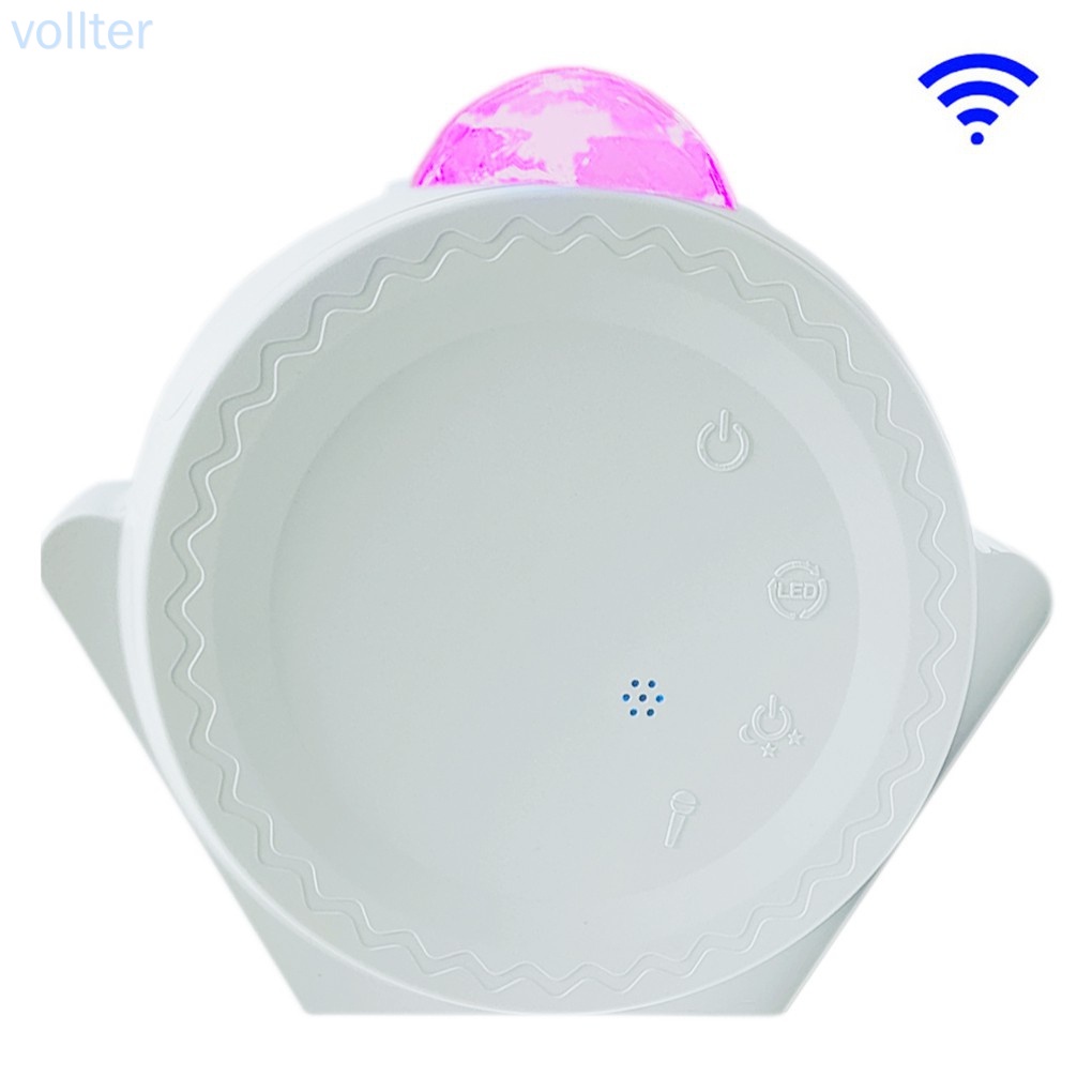 Đèn Chiếu Trần Phòng Ngủ Hình Bầu Trời Sao Màu Trắng Wifi Có Thể Điều Chỉnh