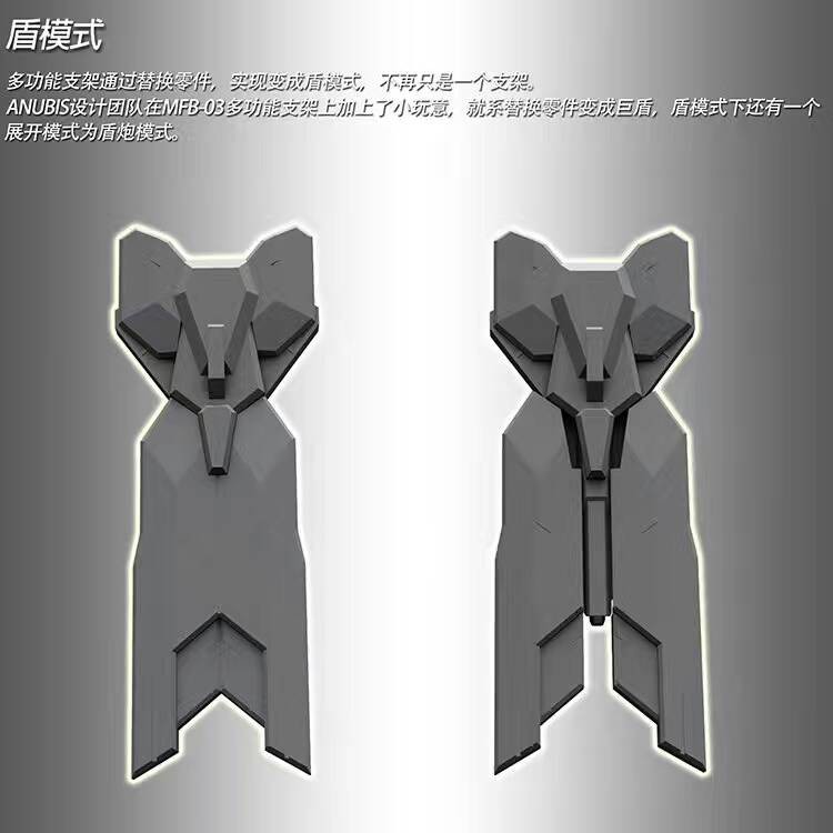 Đế giá đỡ mô hình 2 dạng Action Base &amp; khiên Shield cho RG HG MG Figure - ANUBIS model