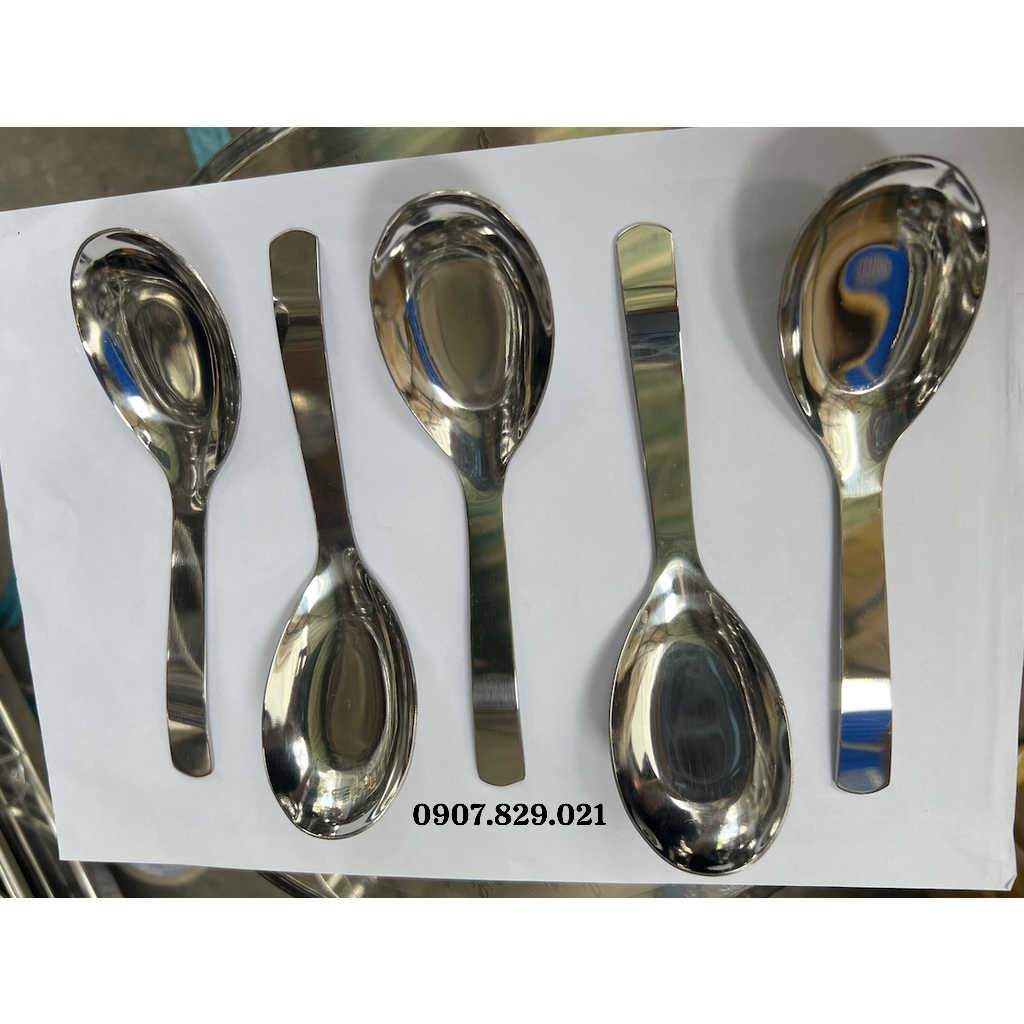 Muỗng Canh INOX Cán Gãy