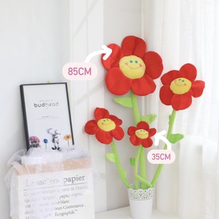 Hoa Mặt Cười Vải Lomo Home