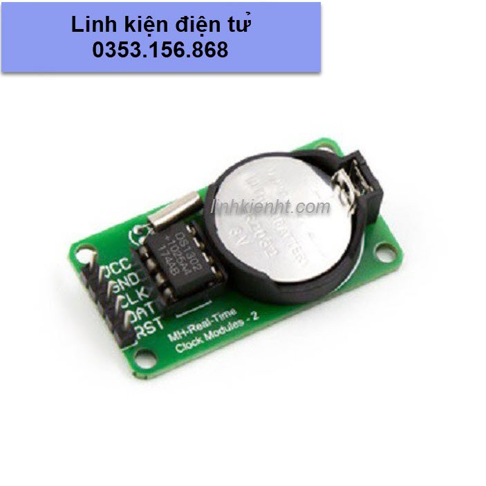 DS1302 MẠCH ĐỒNG HỒ THỜI GIAN THỰC MODULE THỜI GIAN THỰC KÈM PIN CR2032