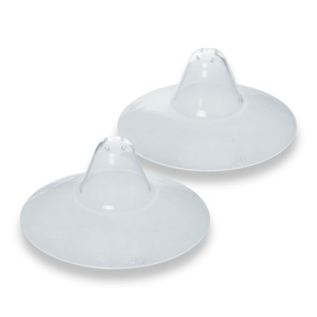 (Đầu ti nhọn) Hộp 02 cái trợ ti ngực silicone mềm cho Mẹ hỗ trợ cho bé bú Upass UP1001N (Made in Thailand)