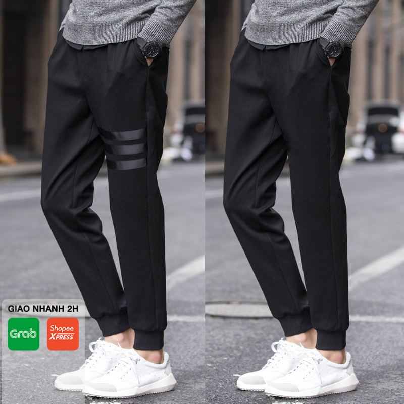 Quần jogger nam thể thao UNIFUN chất vải co giãn thun lạnh MK G quần jogger bó ống phong cách Hàn Quốc trẻ trung