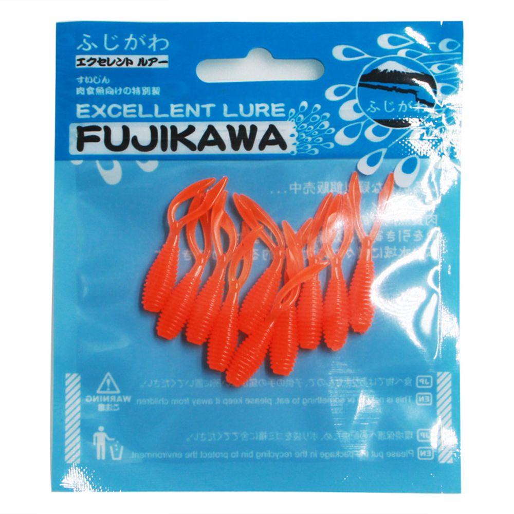 FAY Set 10 Mồi Giả Nhử Cá Bằng Silicon Mềm 36mm 0.3g Gắn Kèm Móc Câu