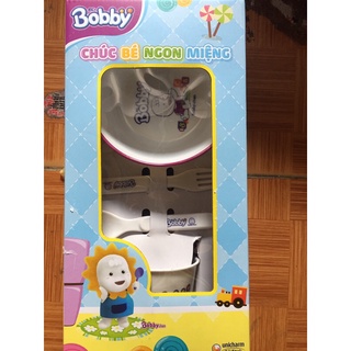 BỘ BÁT ĂN DẶM VÀ CỐC THÌA BOBBY