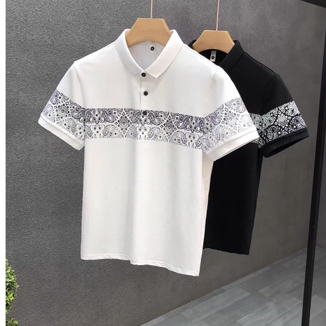 Áo thun nam có cổ MURADFASHION, Áo thun polo nam đẹp, cao cấp chất cotton MRT07