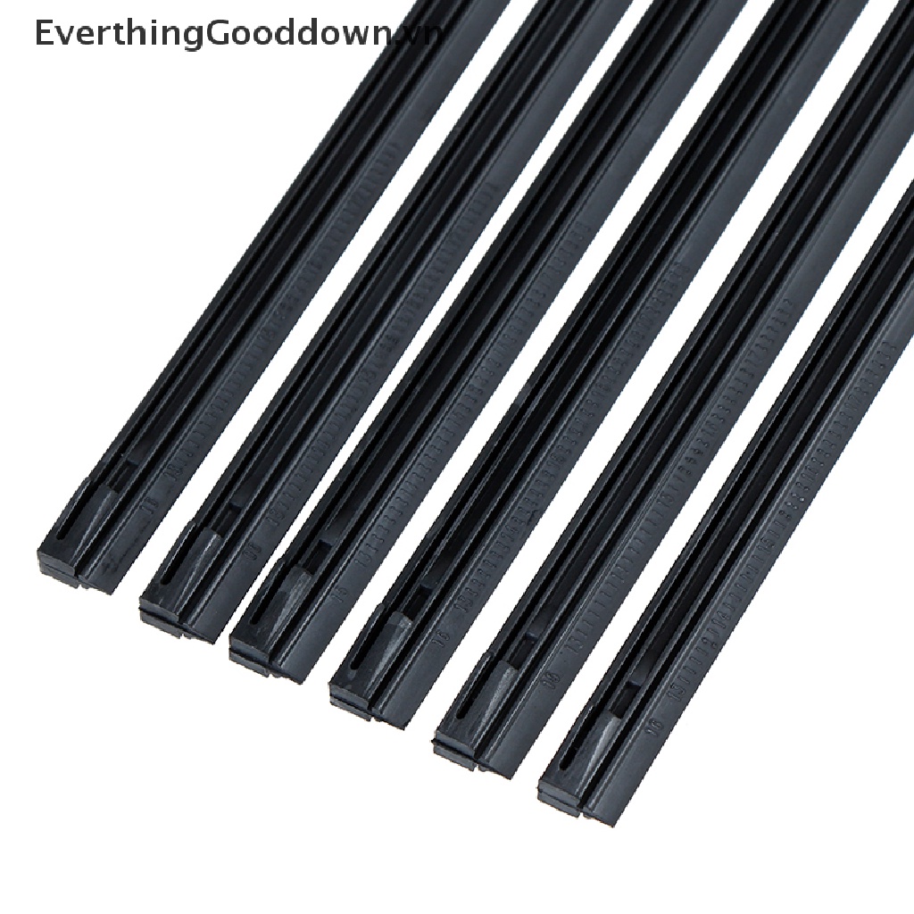 Set 2 Dải Cao Su Mềm 6mm 14-22 '' Bọc Cần Gạt Nước Kính Chắn Gió Xe Hơi