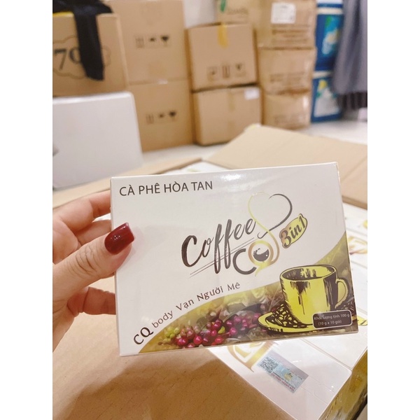 Cà phê giảm cân CQ thái lan hộp 10 gói
