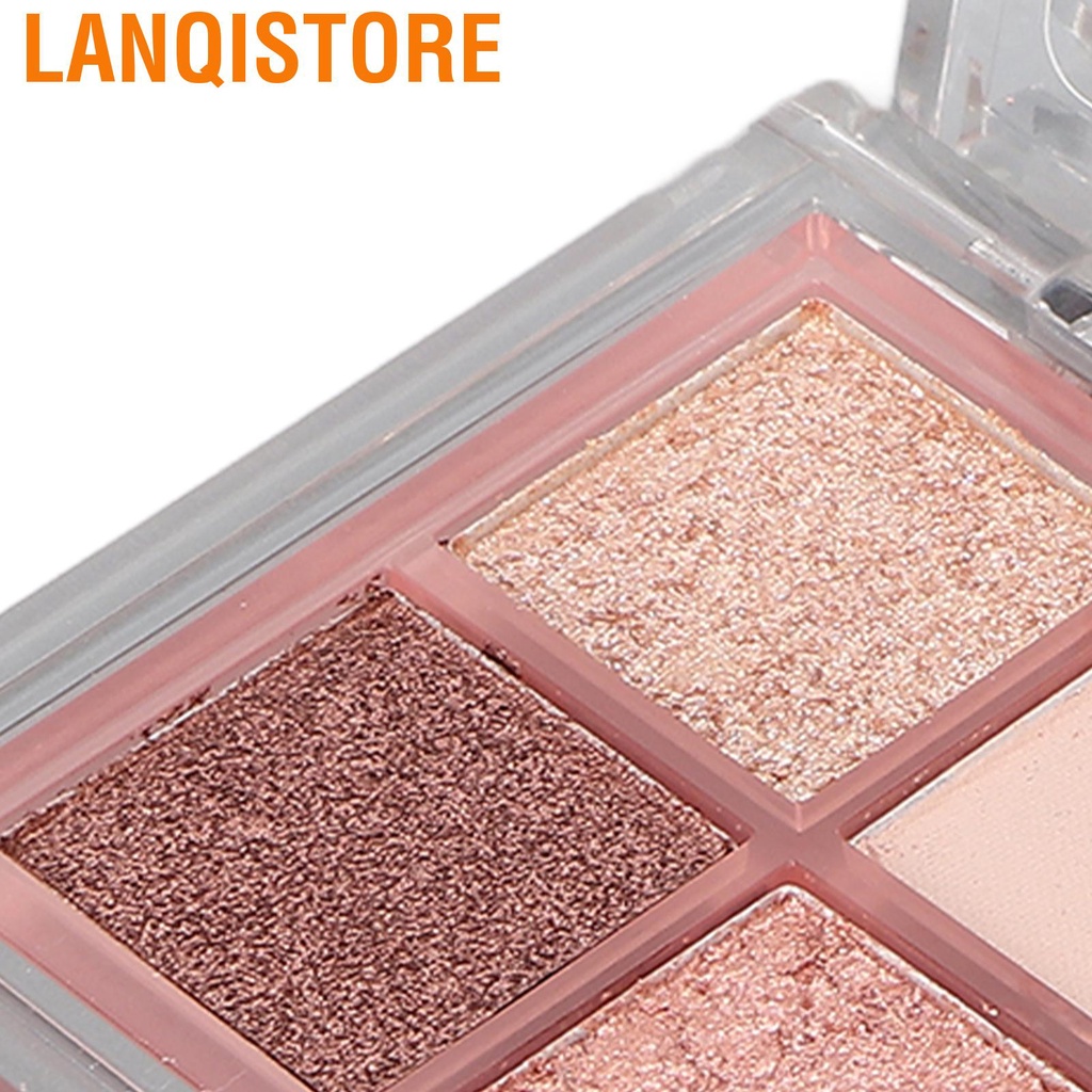 Bảng phấn mắt 6 màu lì và ánh nhũ kết hợp 6g # 02
 | BigBuy360 - bigbuy360.vn
