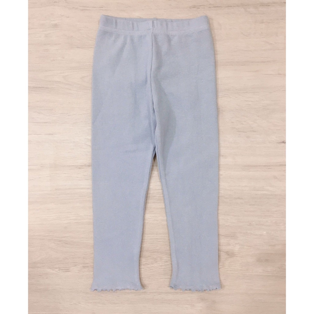 Quần legging thun len bèo chân