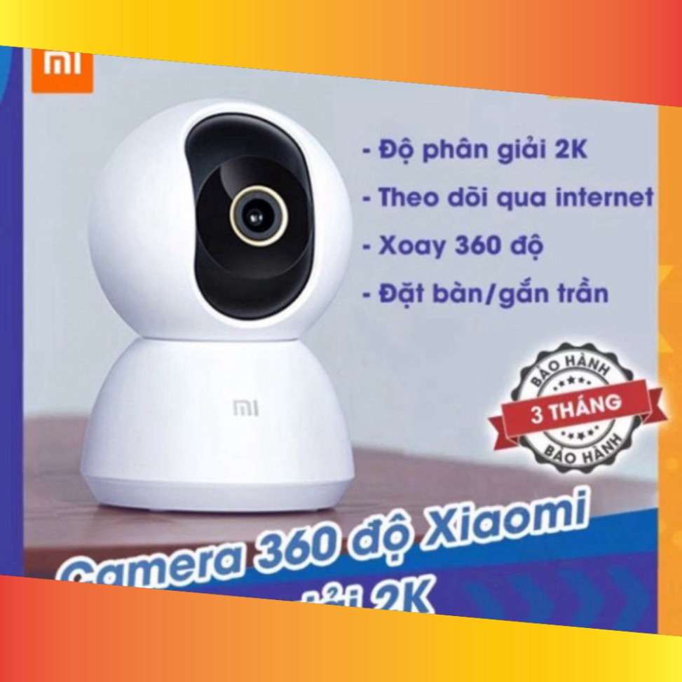 XẢ LỖ Camera ip xoay 360 độ Xiaomi Mijia 2k 2020 XẢ LỖ