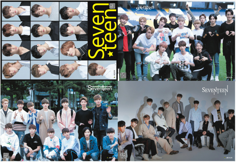 Poster Nhóm Nhạc Seventeen