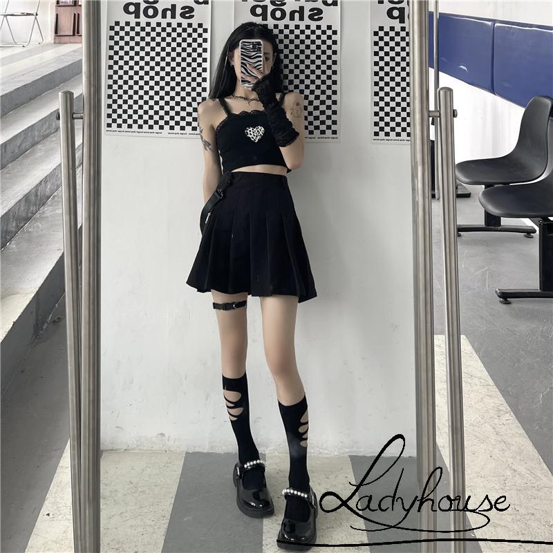 Áo Hai Dây Dệt Kim Hở Lưng In Họa Tiết Da Báo Thời Trang Mùa Hè Cho Nữ