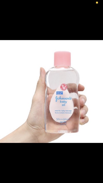 Dầu massage và dưỡng ẩm Johnson Baby Oil 200ml chính hãng