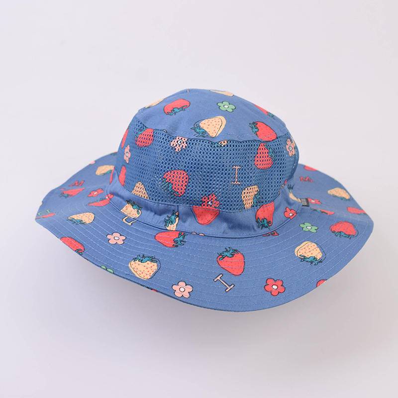 Nón Tai Bèo Phối Lưới Mỏng Chống Tia Uv Thời Trang Mùa Hè Xinh Xắn Cho Bé