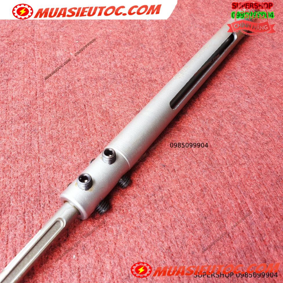 Mũi khoan rút lõi khoét tường gạch sâu Phi 21 x 200 mm không khoan bê tông, không khoan chế búa