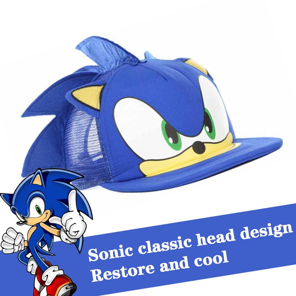 SONY Mũ Lưỡi Trai Hình Nhím Sonic