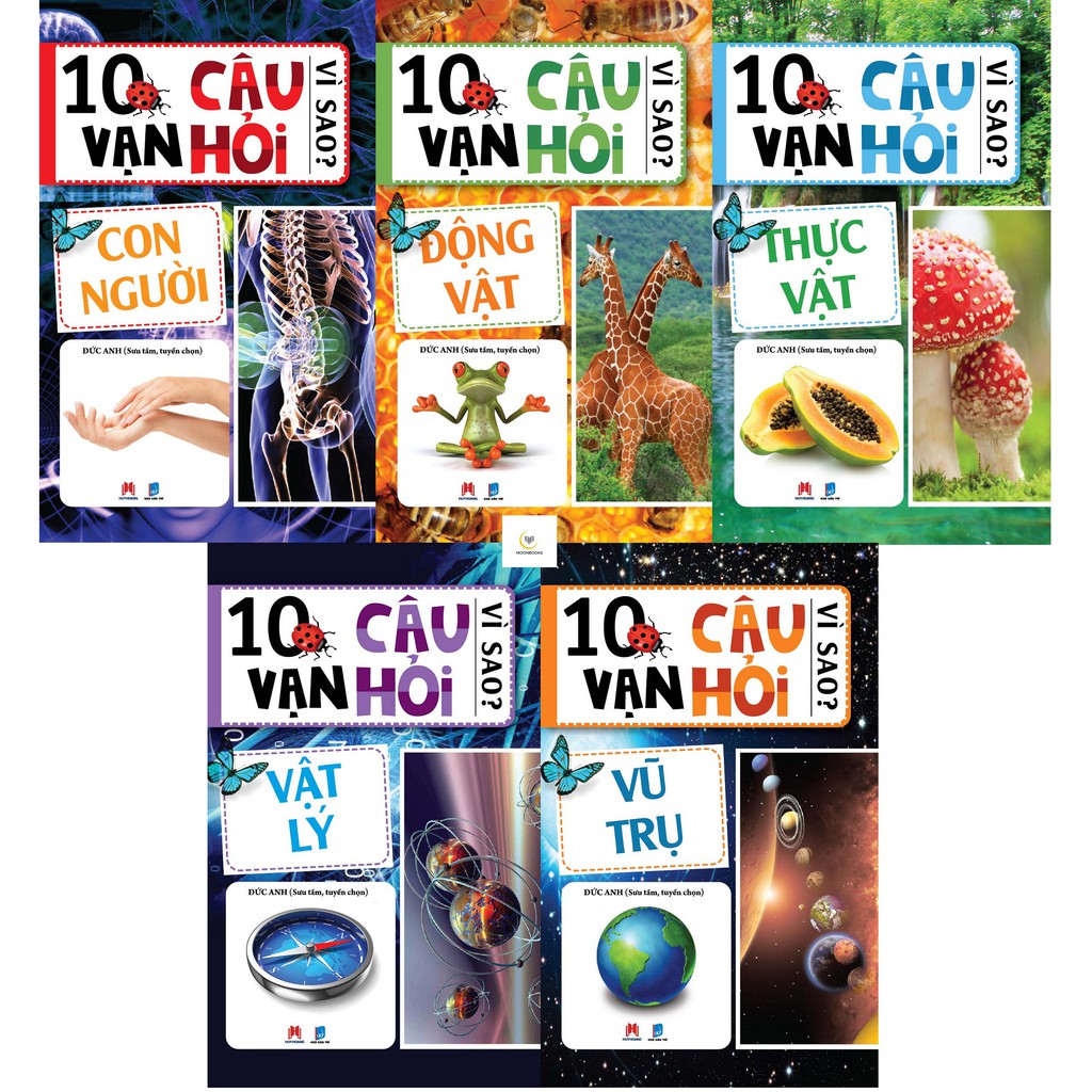 Sách 10 vạn câu hỏi vì sao ( Trọn bộ 5 cuốn )