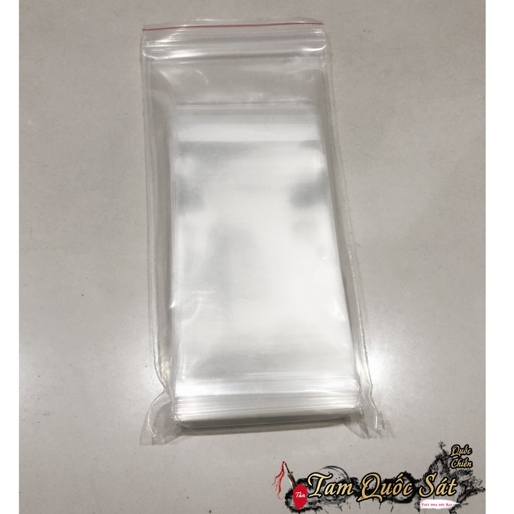Sleeves bọc bài đặt làm loại trong suốt có miếng dán gập