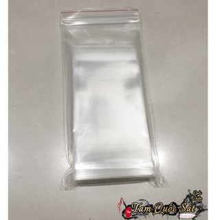 Sleeves bọc bài đặt làm loại trong suốt có miếng dán gập ( Size 6.5 và 5.8 )