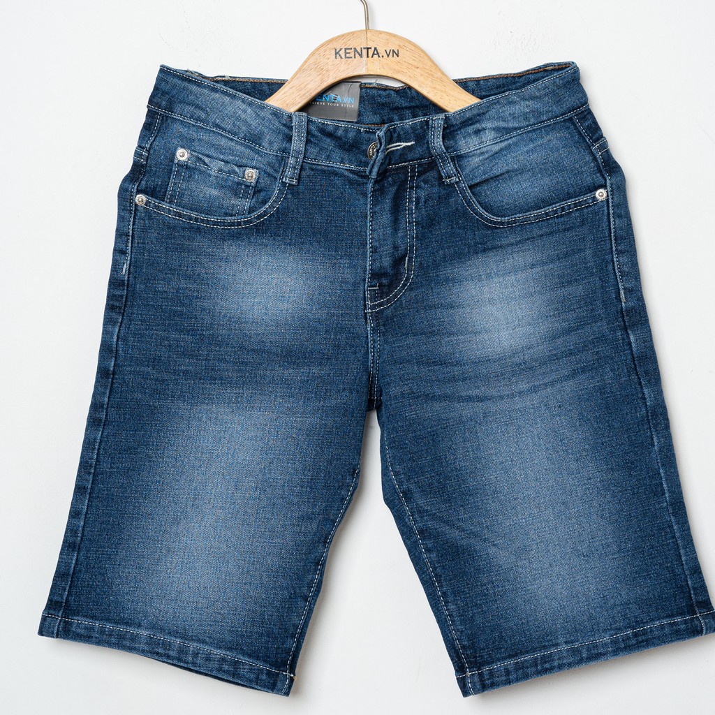 Quần short jean năng động chất vải co dãn KENTA QSJ0013