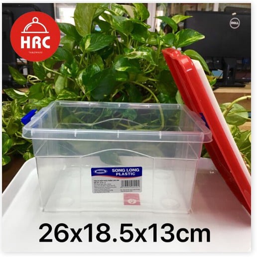 Hộp Đựng Thực Phẩm nhiều màu Song Long Cao Cấp Có Tay Cầm Tiện Lợi Nhiều Size cho bạn lựa chọn-2172 -