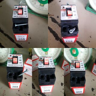 Cầu Dao Điện Tự Động Bor Cheng 10A, 15A, 20A, 30A, Và 40A