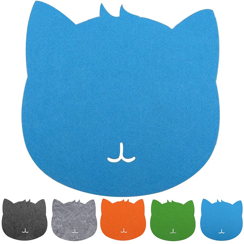 Tấm lót chuột và bàn phím chống trượt họa tiết hoạt hình dễ thương