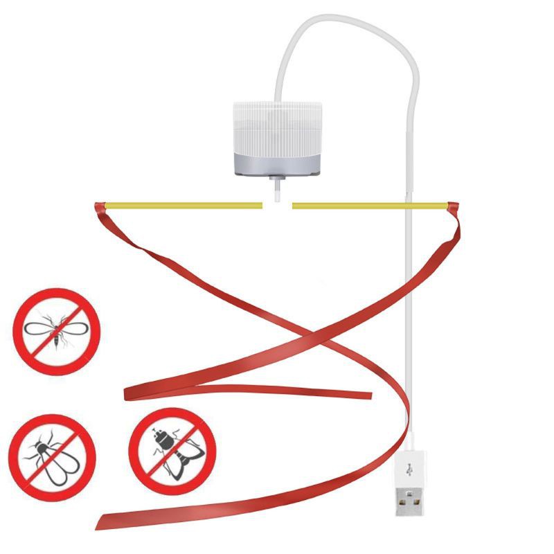 Quạt đuổi ruồi muỗi và côn trùng có cổng sạc usb cho nhà bếp / dã ngoại