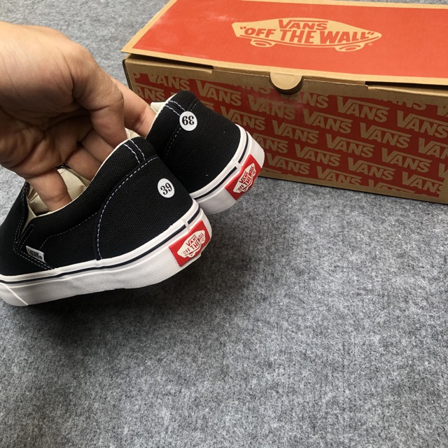 (Tặng tất full box ) giầy lười đen trắng nam nữ | BigBuy360 - bigbuy360.vn