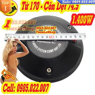 Trep 750 côn dẹt – giá 01 loa - củ kèn sân khấu – loa treble kèn