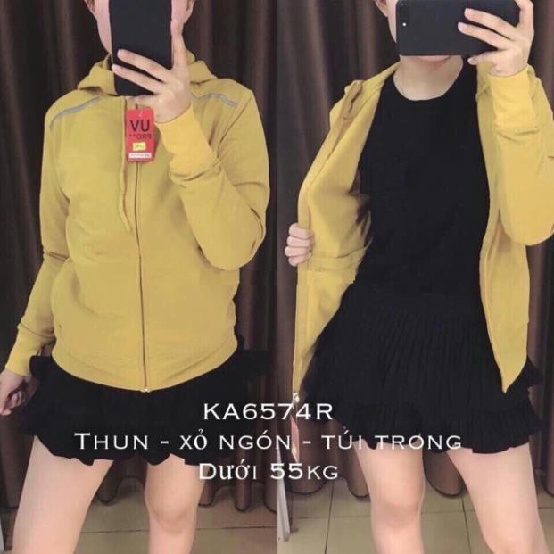 Áo khoác nữ Áo khoát nữ thun da cá chống nắng tản nhiệt viền tay nhiều màu lựa chọn xinh xinh-A394