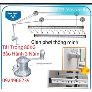 (CHÍNH HÃNG) Giàn phơi thông minh Hoà Phát Model 2020 hàng loại 1